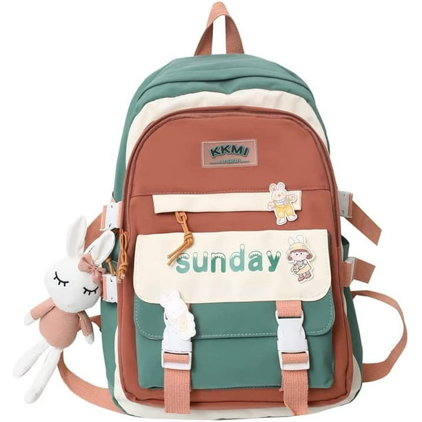CoCopeaunt Cute Kawaii Backpack for School Kawaii Backpack with Kawaii