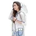 thumbnail image 4 of OFFIGAM Raincoat Portátil Impermeable Para Adultos En Color Negro Con Puños Elásticos Y Material, 4 of 8