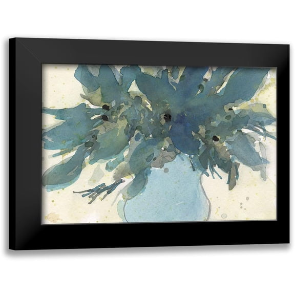 Dixon, Samuel 14x11 Black Modern Framed Museum Art Print Titled - Blue Vintage Charm II