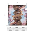 thumbnail image 4 of Rateoe Romantic Floral Bear Printed Mailbox Covers - Easy to Install Fall, Winter, Spring, Summer Mailbox Cover - Weather and UV-Resistant Mailbox Decor - Mailbox Magnetic Covers-21x18 in, 4 of 8
