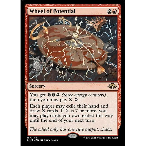 MtG Modern Horizons 3 Rare Wheel of Potential #144