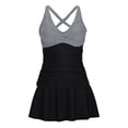 thumbnail image 4 of Nmnitkp Swim Suits for Women 2025 Tankini Swimsuit for Women Slimming Tummy Control Two Piece Bathing Suit Drawstring Swimwear Tank Top with Skirt, 4 of 6