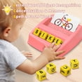 thumbnail image 4 of NARRIO Juguetes educativos para niñas de 3 4 5 años, juegos de ortografía de letras a juego ABC juguetes de aprendizaje para niños de 3 4 5 años, regalos de cumpleaños de Navidad para niñas de 3 a 6 a, 4 of 4