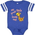 thumbnail image 3 of Inktastic My Great Uncle Loves Me- Cute Giraffe Boys or Girls Baby Bodysuit, 3 of 5