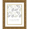 thumbnail image 1 of JMB Designs 11x14 Gold Ornate Wood Framed with Double Matting Museum Art Print Titled - Be Filled with Wonder, 1 of 4