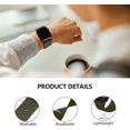 thumbnail image 2 of Paquete de 4 bandas elásticas de nailon para Apple Watch de 38 mm, 40 mm y 41 mm, bandas deportivas elásticas trenzadas ajustables para mujeres y hombres para iWatch Series 7/6/5/4/3/2/1/SE (sin mesa), 2 of 5