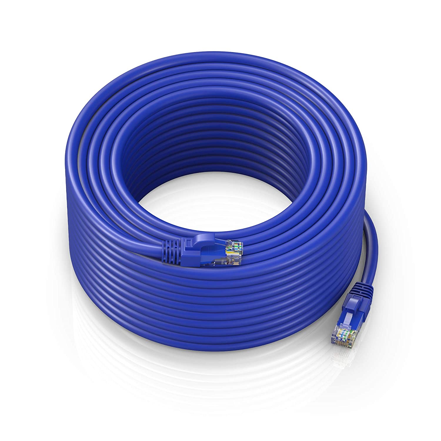 Ethernet Cable 300 ft CAT6 High Speed Internet Network LAN Patch Cable Cord  (300 feet, Blue)
