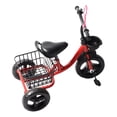 thumbnail image 2 of Triciclo para niños de 1 a 6 años, triciclo para exteriores para niños pequeños, juguete para montar en bicicleta con pedal, cesta de almacenamiento para niños y niñas, triciclo de regalo L, 2 of 15