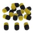thumbnail image 1 of 15 Unids / Caja Flotante Granos Cebo Artificial Boilies Cebo Perfecto Para De Agua Dulce Negro y amarillo DYNWAVEMX Perlas flotantes de pesca, 1 of 8
