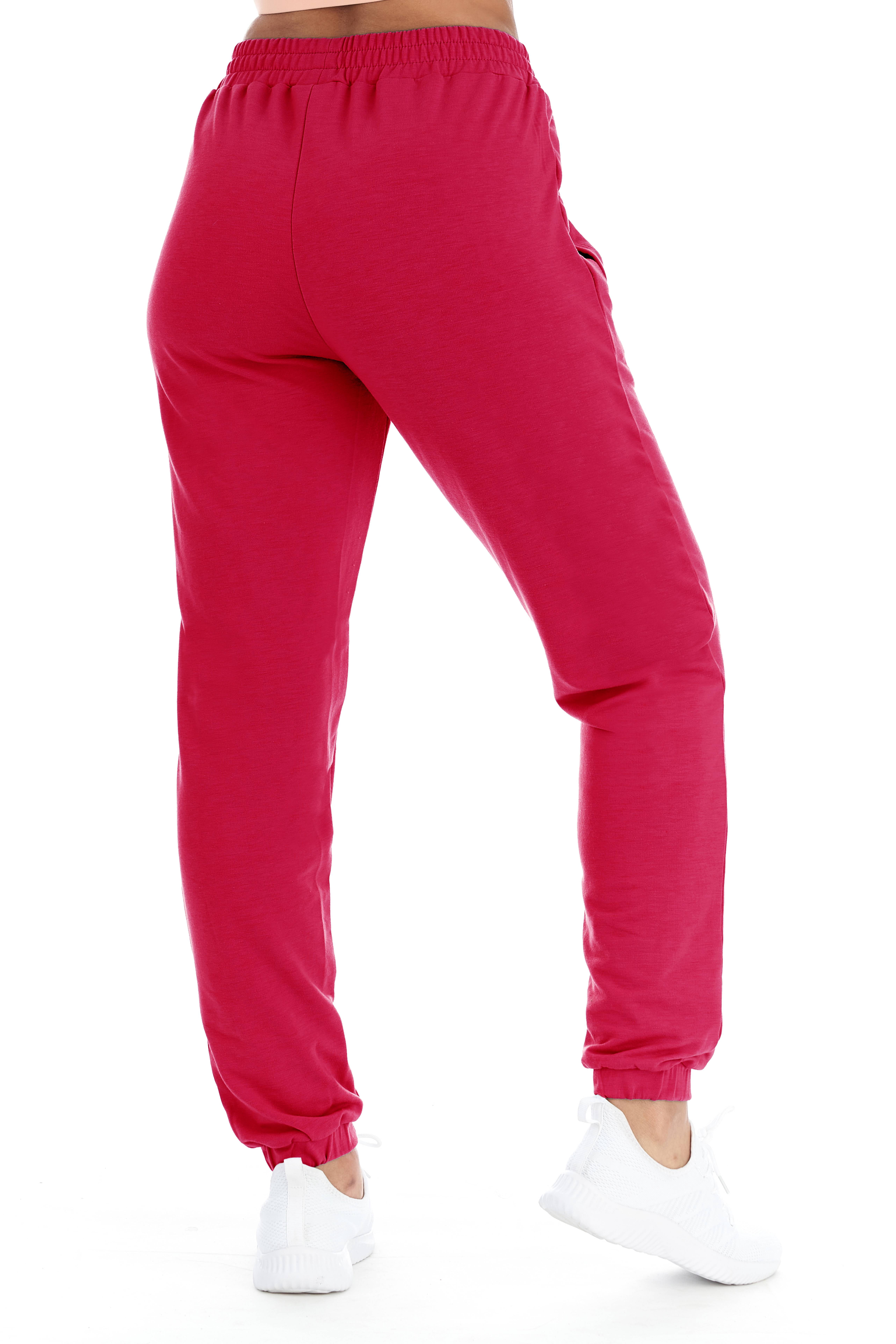Women's Athleisure Fleece Jogger Sweatpants With Pockets
