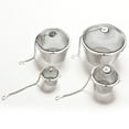 thumbnail image 3 of 1Set Stainless Steel Filter Tea Infuser Silver Round for Cooking Enthusiasts, 3 of 8