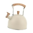 thumbnail image 2 of Hervidor con Silbido, Tetera con Silbato con Tapa con Y Asa, Tetera/cafetera para Campamento, Utensilios de Cocina, Olla para Exteriores, Camping, 2 of 8