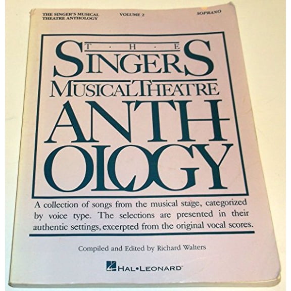 Pre-Owned Singers Musical Theatre Anthology Vol2 Soprano See 747066 (Paperback) 079352329X 9780793523290