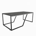 thumbnail image 4 of Wendy Metal Leg Coffee Table - Bendire Black, 4 of 5