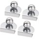 thumbnail image 1 of Juego de 4 manijas para puertas de vidrio, sin perforaciones, para vitrinas de vidrio de 5 a 8 mm, 1 of 5
