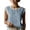 *Light Blue, variant on Women's Pleated Front Sleeveless Tank Top,Ladies Casual Loose Fit Blouse,Lightweight Summer Basic Cami Top For Women,White,S-2XL