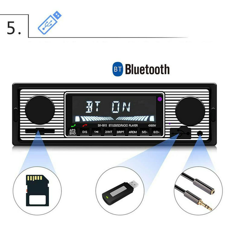 Classic Car Stereos 12V Bluetooth Receiver: CCS12V-BT