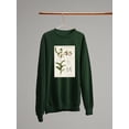 thumbnail image 3 of Orchid Field Notes Iii. Sweatshirt Women -Naomi McCavitt Designs, Female 4X-Large, 3 of 4