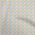 thumbnail image 1 of oneOone Rayon White Fabric Floral Craft Projects Decor Fabric Printed By The Yard 56 Inch Wide, 1 of 4