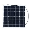 thumbnail image 2 of Flexible Solar Panel, 50W Portable Portable Solar Panel, High-efficiency Solar Panel Charger Boat Yacht, 2 of 8