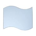 thumbnail image 1 of 2Pcs Mirror Surface Serving Tray Decorative Unique Table Centerpieces Candle Tray Party Supplies, 1 of 10