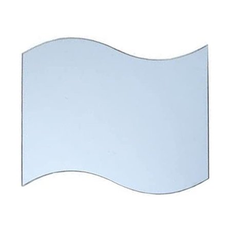 

Dsseng 2Pcs Mirror Surface Serving Tray Decorative Unique Table Centerpieces Candle Tray Party Supplies