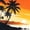 Sunset 3, variant on jejeloiu Sea Beach Sunset Twin Sheets For Girls,Coastal Palm Seashell Bedding,Golden Yellow,3-Piece,1 Fitted Sheet and 1 Pillowcase