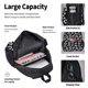 thumbnail image 4 of Disketp Black Leopard Mochila Estampada de Gran Capacidad con Lonchera y Estuche, Set de 3 Piezas para Estudiantes, 4 of 7