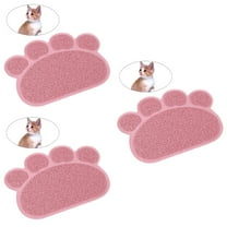 3 Count Cat Litter Mat Sparkle Balls for Cats Pet Paw Shape