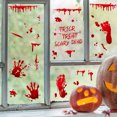 thumbnail image 4 of 3×Calcomanías para ventana con sangre de Halloween Pegatinas para ventana Calcomanías para piso de pared Adhesivos Wmkox8yii gf10476, 4 of 9
