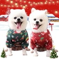 thumbnail image 5 of Naiyafly Winter Christmas Dog Dress Pet Dog Coat Clothes Pet Sweater, 5 of 6