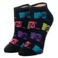 thumbnail image 3 of MTV 80s Ankle Socks (5-Pack), 3 of 6