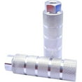 thumbnail image 2 of 2 Pack Aluminum Alloy Bike Pegs Anti-Skid Lead Foot Bicycle Pegs for Cycling Rear Stunt Fit 3/8 Inch Axles 26T, 2 of 3