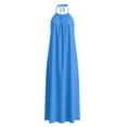 thumbnail image 4 of Admvng Dress for Women Backless Sleeveless Casual Summer Flowy VacationDress, 4 of 7