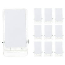 REACHISE 10 Self Adhesive Wall Tapestry Clips Transparent Sticky Photo Paper Flag Hangers