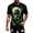 Green, variant on Halloween T Shirts for Men Short Sleeve Crewneck Casual Dragon Graphic Tee Shirt