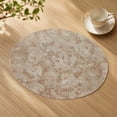 thumbnail image 4 of JHyouerji Embossed PVC Placemat 18x13in Waterproof Oilproof Heat Resistant Table Protector Wipe Clean Dining Hot Pad, 4 of 5