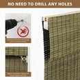 thumbnail image 3 of LazBlinds No Tools No Drill Cordless Bamboo Roman Shades, Privacy Window Treatment, Roll Up Bamboo Blinds for Window 28'' W x 64'' H, Driftwood, 3 of 4