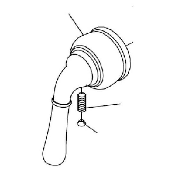 Proflo Obpf7654073 Lever Handle Assembly - Bronze