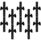 thumbnail image 1 of Trampoline Replacement Parts Cross Shaped Trampoline Parts Children Outdoor Play Black Abs Support and Fix 12Pcs, 1 of 5