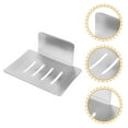 thumbnail image 2 of EeaseMX Jabonera adhesiva de pared con escurridor para baño, 2 of 7