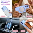 thumbnail image 5 of GALAPROX Clear Magnetic for iPhone 16 Plus Case 6.7'' 2024, Military Protective Never Yellowing Cover with Screen Protector-Blue, 5 of 8