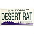 thumbnail image 1 of LP - 1097 AZ Arizona Desert Rat License Plate - 7889, 1 of 1