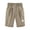 Khaki, variant on Womens Bermuda Shorts High Waisted,Shorts for Women,Women's Knee-Length Bermuda Casual Shorts,Dandelion Printed Beach Summer Shorts with Elastic Waist Drawstring