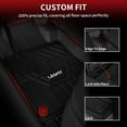 thumbnail image 2 of Alfombrillas LASFIT para Nissan Altima 2019-2025 TPE negras, 2 of 9