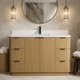 thumbnail image 2 of Calamigo 48" Bathroom Vanity Oak, 2 of 11