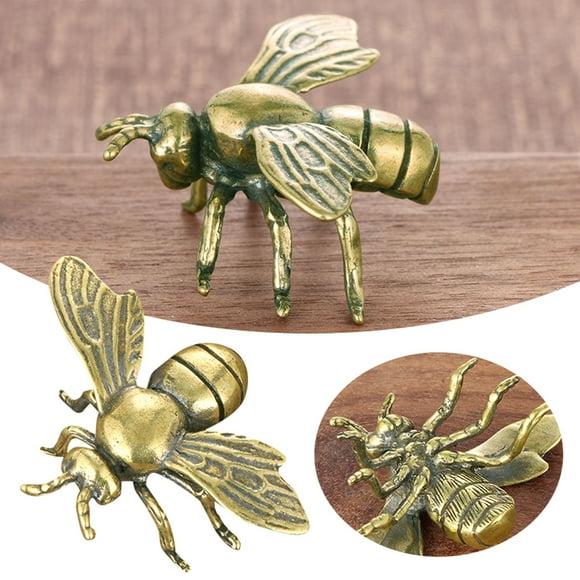 BKER Ustensiles en Cuivre Pur Faits à la Main Vieux Bronze Antique Décoration d'Étude Cadeaux Artisanat Ornements