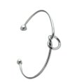 thumbnail image 2 of Sonducket Brazalete de brazo, joyería de Metal, exquisito brazalete para mujer, adorno para el cuerpo, adorno de mano, para brazos con forma Ropa, zapatos y accesorios Miscelánea Nudo, Plata, 2 of 6