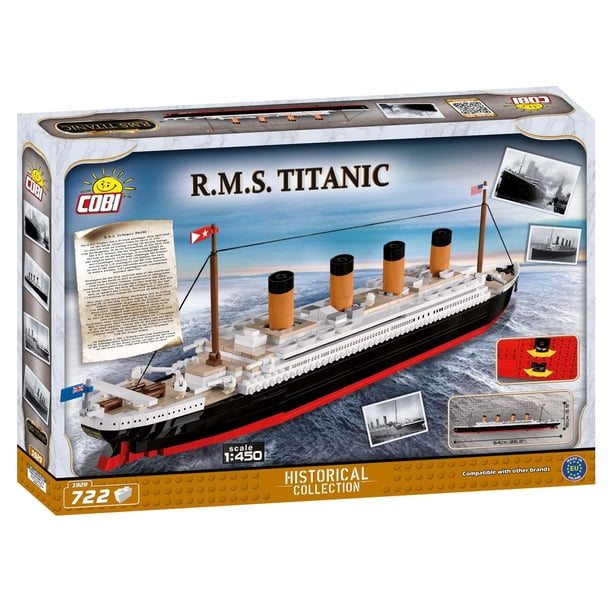 TITANIC COLLECTION タイタニック コレクション COBI Historical Collection R.M.S. Titanic 1:450 Scale - Walmart.ca
