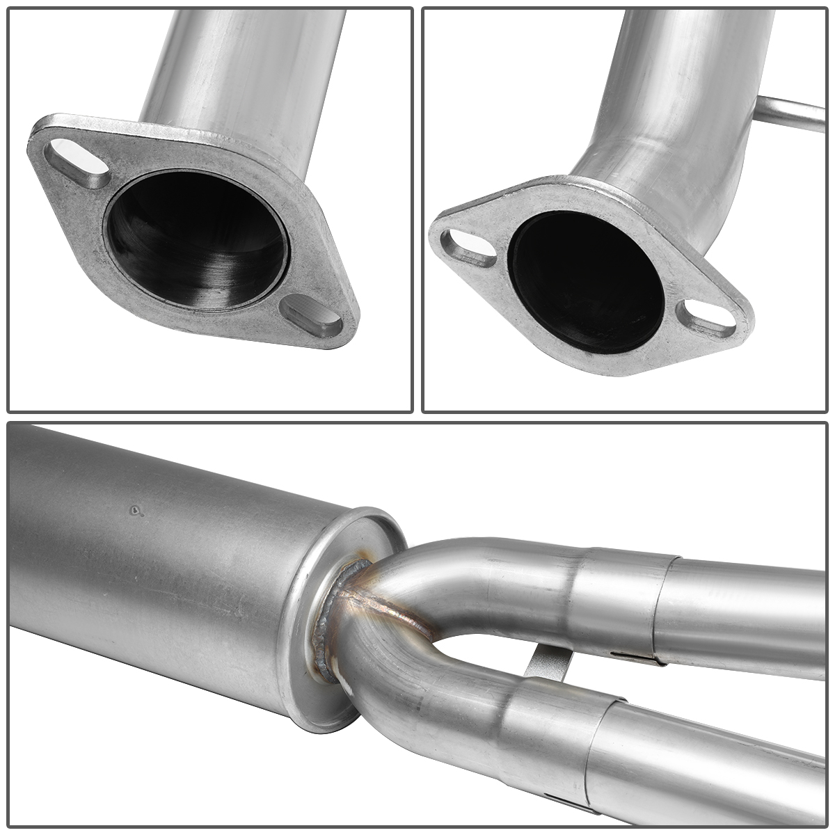 DNA Motoring CBE-TTU09-46L For 2009 to 2021 Tundra V8 2.5" Muffler Catback Exhaust System 10 11 12 13 14 15 16 17 18 19 20